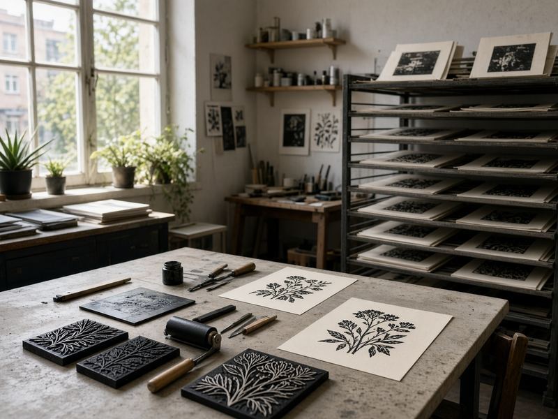 Workshop weekends at Denim Serfs Print Studio